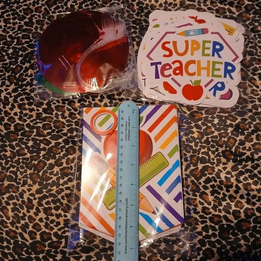 **New Teacher Appreciation Week Banner & Hanging Swirls Decoration Set